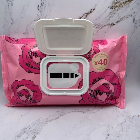 ✨NEW✨SEPHORA COLLECTION Rose Cleansing wipes - Picture 3 of 7